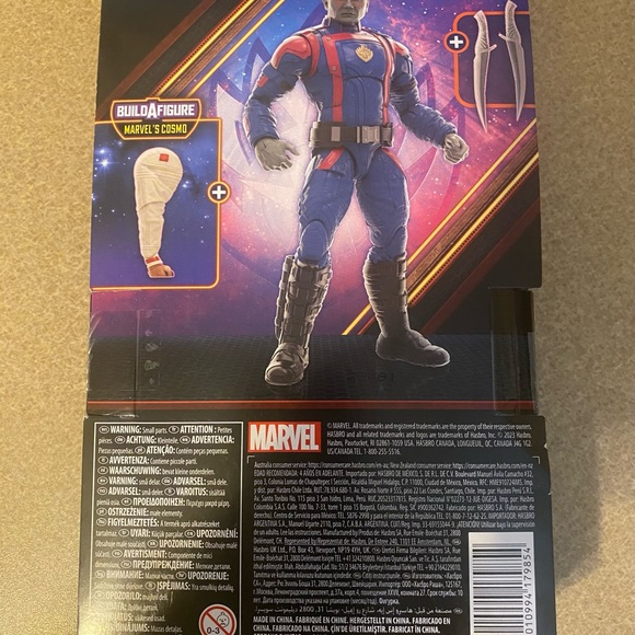 Marvel Legends Guardians Of The Galaxy Vol 3 DRAX COSMO BAF Wave GOTG IN HAND - Picture 3 of 4